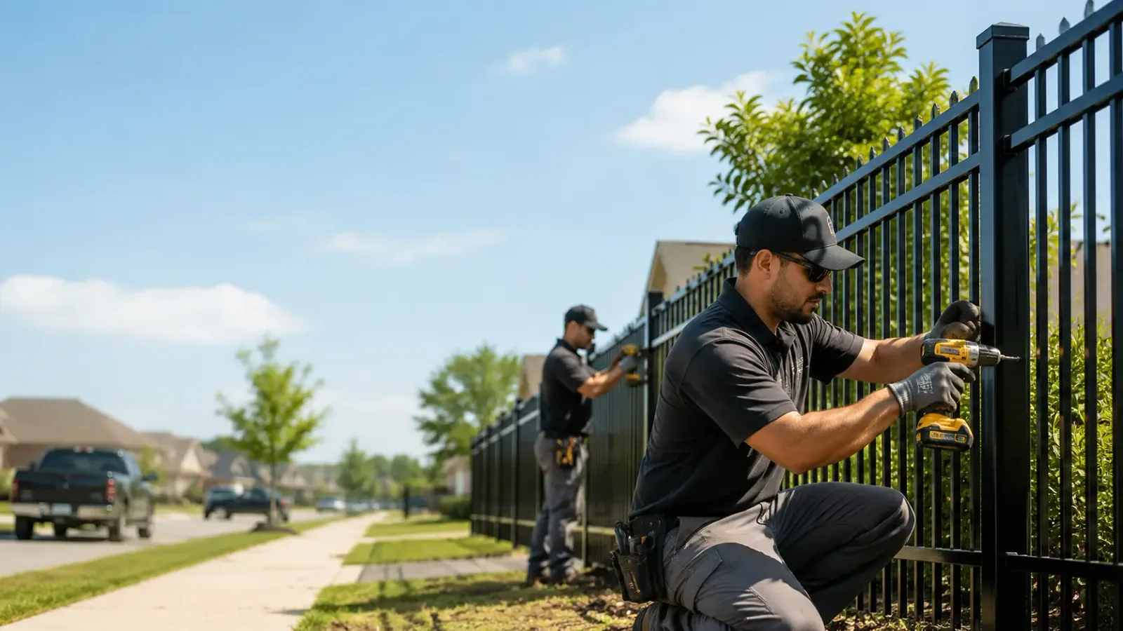 Metal Fence Installation in Summerdale, PA